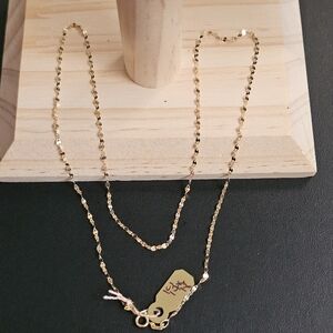14k Gold Necklace 18 Inch